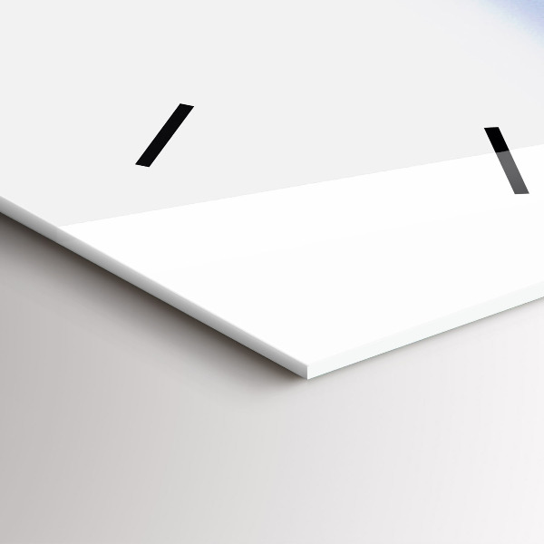 Horloge murale verticale Vue sous-marine