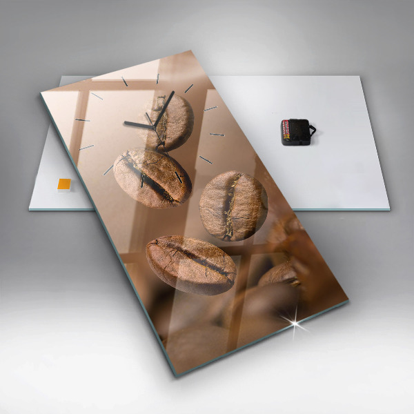 Horloge murale verticale Couleurs abstraites