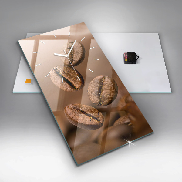 Horloge murale verticale Couleurs abstraites