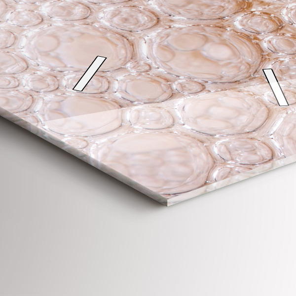 Horloge murale verticale Bière avec mousse