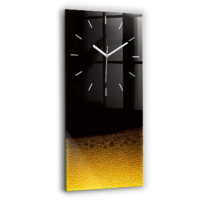 Horloge murale verticale 'du jus d''orange'