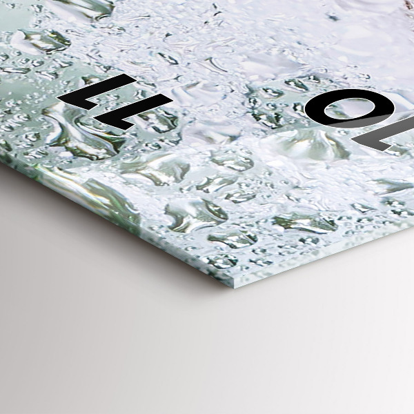 Horloge murale verticale Une chope de bière