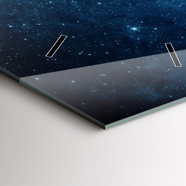 Horloge murale verticale Terre et Galaxie – NASA