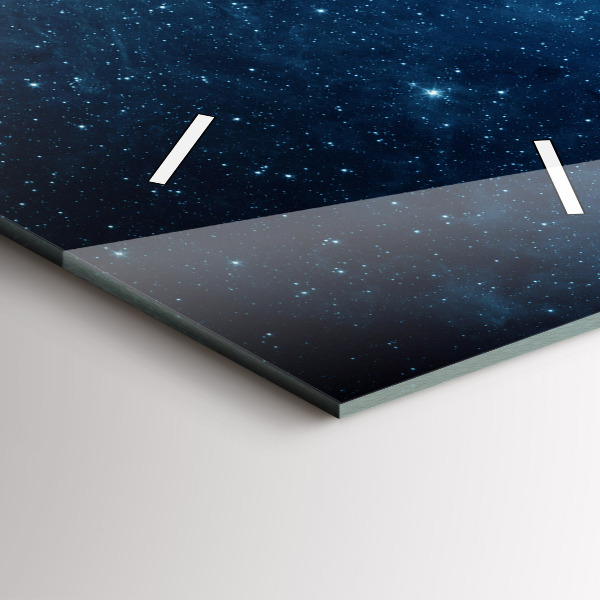 Horloge murale verticale Terre et Galaxie – NASA