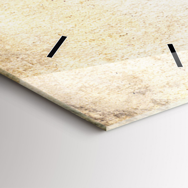 Horloge rectangulaire verticale 'Portrait abstrait d''une femme'