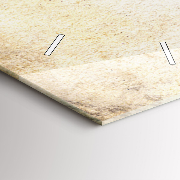 Horloge rectangulaire verticale 'Portrait abstrait d''une femme'