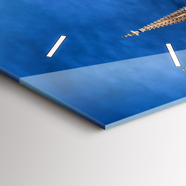 Horloge rectangulaire verticale Pont en Allemagne