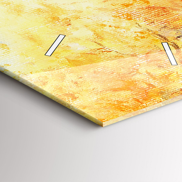 Horloge murale verticale Art artistique