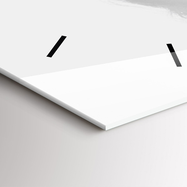 Horloge rectangulaire verticale 'Portrait d''une femme'