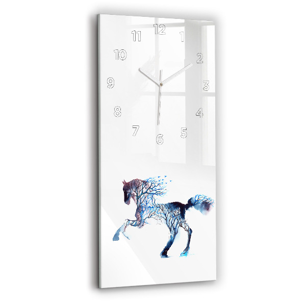 Horloge rectangulaire verticale 'Nature de l''animal'