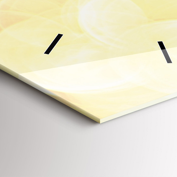 Horloge rectangulaire verticale Camping-car sur la plage