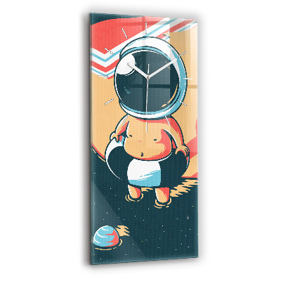 Horloge rectangulaire verticale 'L''imagination des enfants'