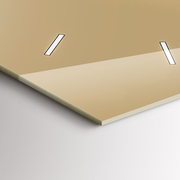 Horloge rectangulaire verticale Hibou - un signe de sagesse