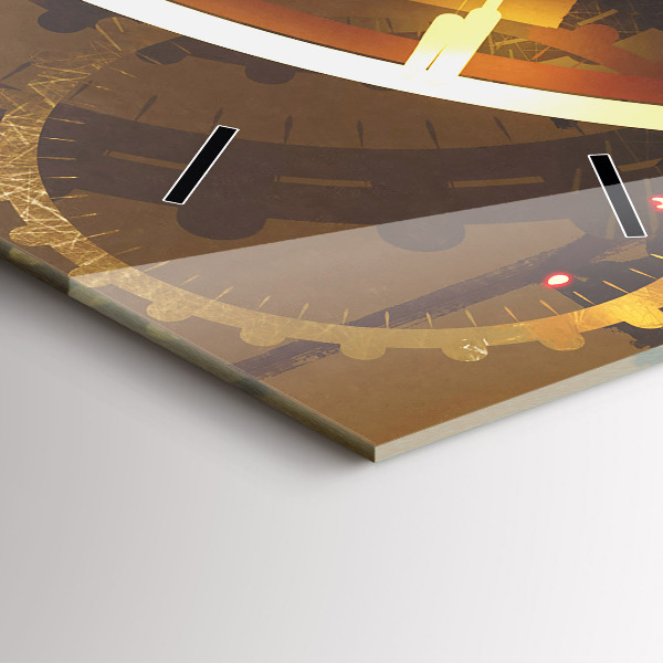 Horloge rectangulaire verticale Temps – Mécanisme