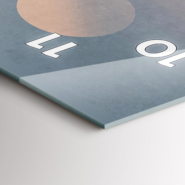 Horloge rectangulaire verticale Astronautes de la Voie lactée