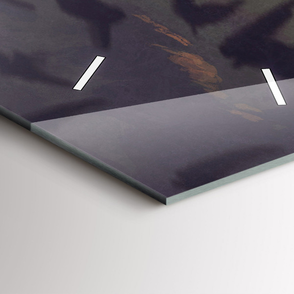 Horloge rectangulaire verticale Concert sur la plage