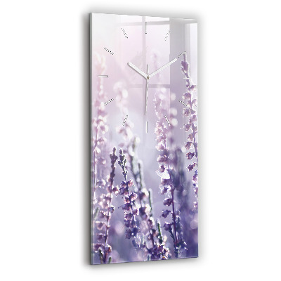 Horloge rectangulaire verticale Abstraction