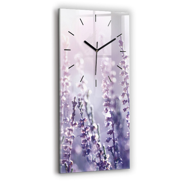 Horloge rectangulaire verticale Abstraction