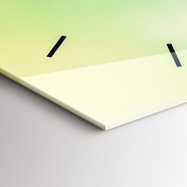 Horloge rectangulaire verticale Globe