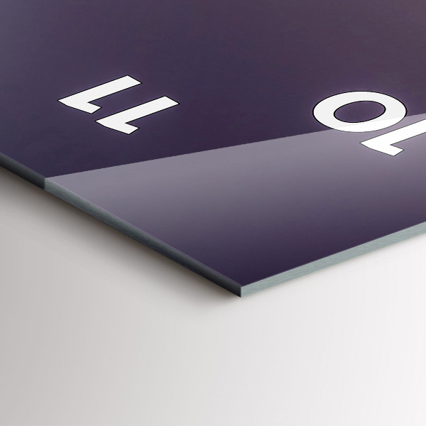 Horloge rectangulaire verticale Rivière East de New York