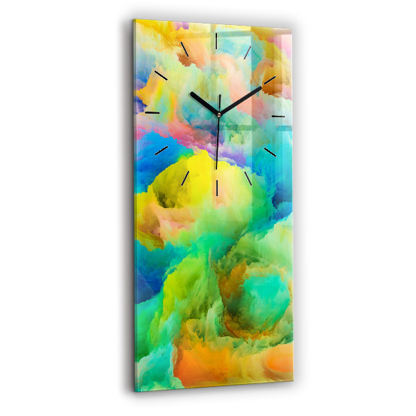 Horloge rectangulaire verticale Texture fractale
