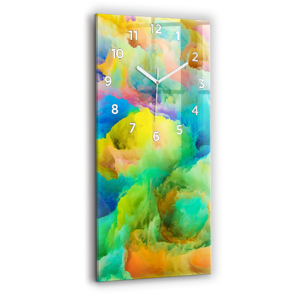 Horloge rectangulaire verticale Texture fractale