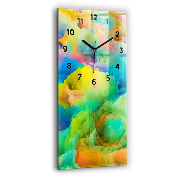 Horloge rectangulaire verticale Texture fractale