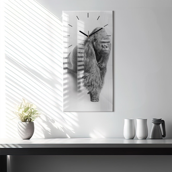 Horloge rectangulaire verticale 'Collection d''art animalier'
