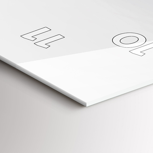 Horloge rectangulaire verticale 'Collection d''art animalier'