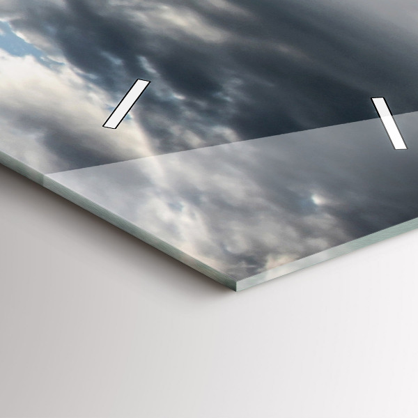 Horloge rectangulaire verticale Gondole à Venise