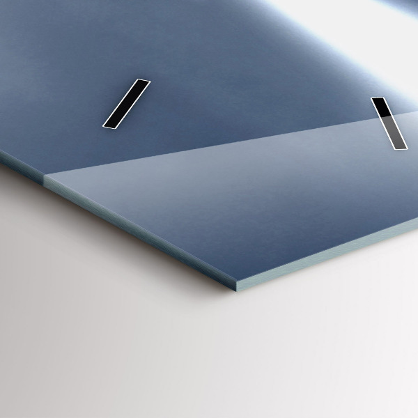 Horloge rectangulaire verticale Phare