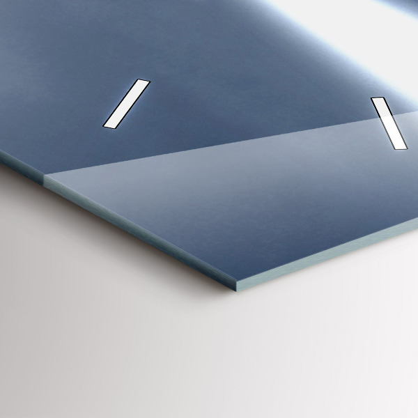 Horloge rectangulaire verticale Phare