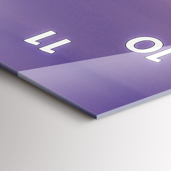 Horloge rectangulaire verticale Pont de Brooklyn et East River