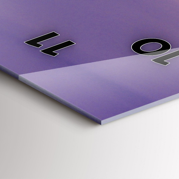 Horloge rectangulaire verticale Pont de Brooklyn et East River