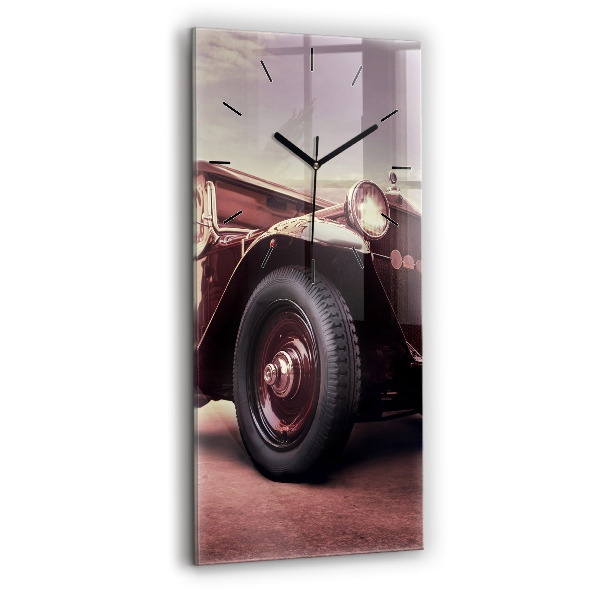 Horloge rectangulaire verticale Voiture ancienne