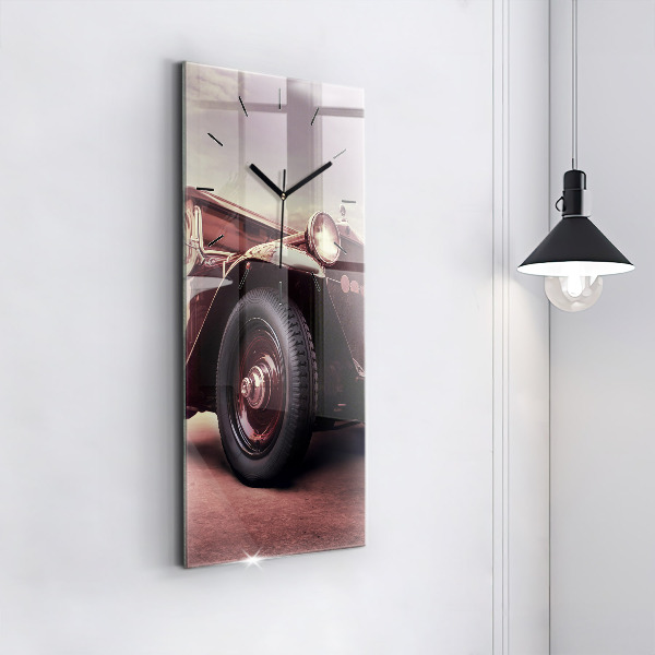 Horloge rectangulaire verticale Voiture ancienne