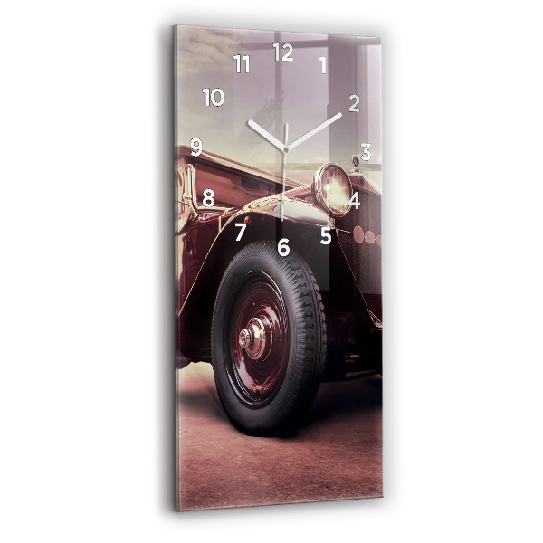 Horloge rectangulaire verticale Voiture ancienne