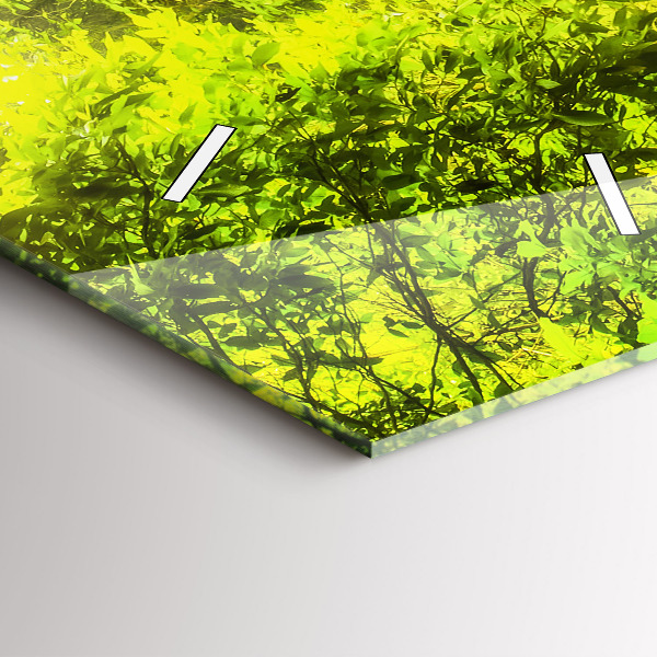 Horloge rectangulaire verticale Cascade en Thaïlande