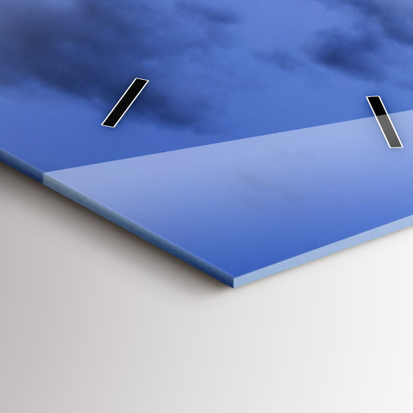 Horloge rectangulaire verticale Bus rouge de Londres