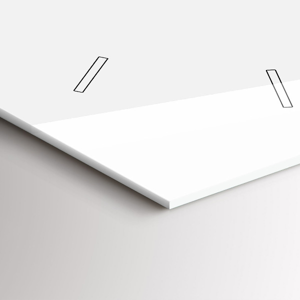 Horloge rectangulaire verticale 'Illustration d''un combiné'