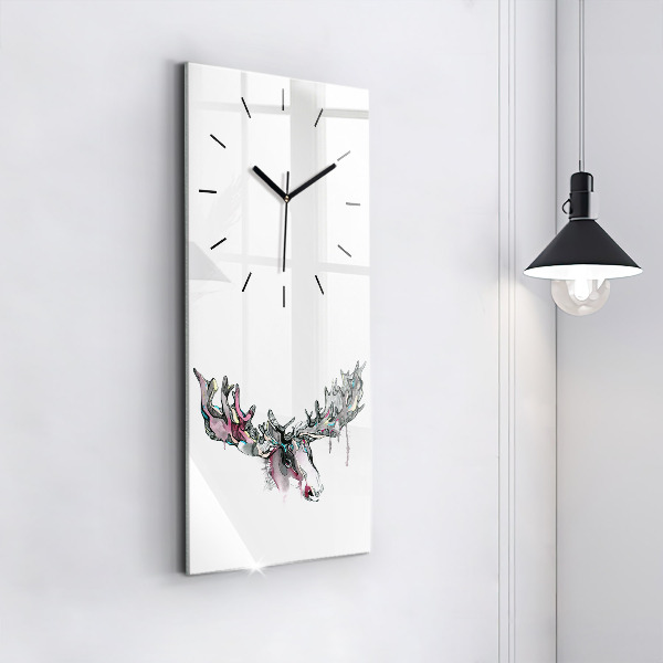 Horloge rectangulaire verticale 'Résumé de l''orignal'