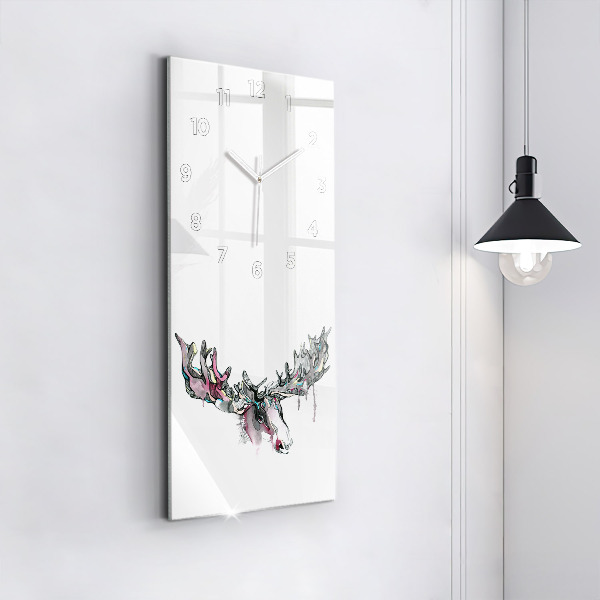 Horloge rectangulaire verticale 'Résumé de l''orignal'