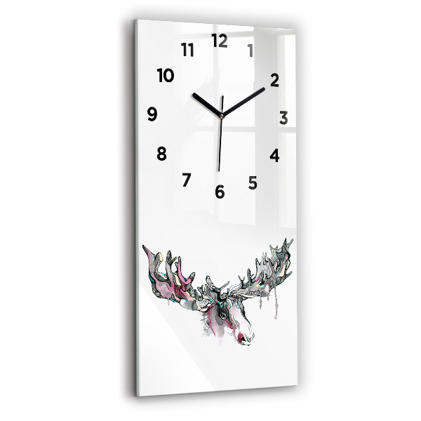 Horloge rectangulaire verticale 'Résumé de l''orignal'