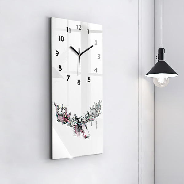 Horloge rectangulaire verticale 'Résumé de l''orignal'
