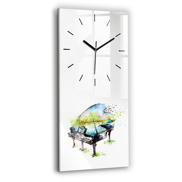 Horloge rectangulaire verticale Illustration 4 Saisons