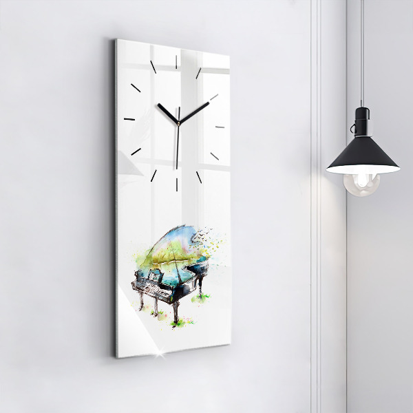 Horloge rectangulaire verticale Illustration 4 Saisons