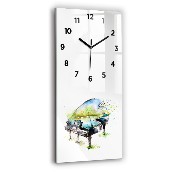 Horloge rectangulaire verticale Illustration 4 Saisons