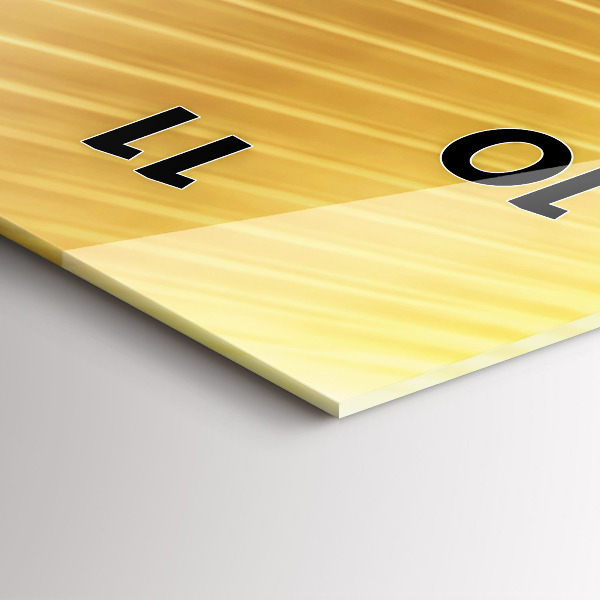 Horloge rectangulaire verticale Vieille voiture classique