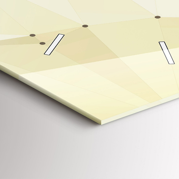 Horloge rectangulaire verticale 'Création d''Adam'