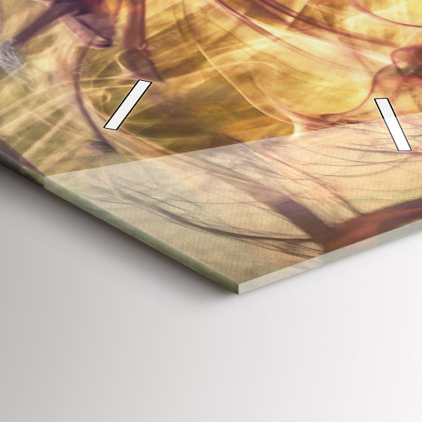 Horloge rectangulaire verticale 'Portrait d''une femme'